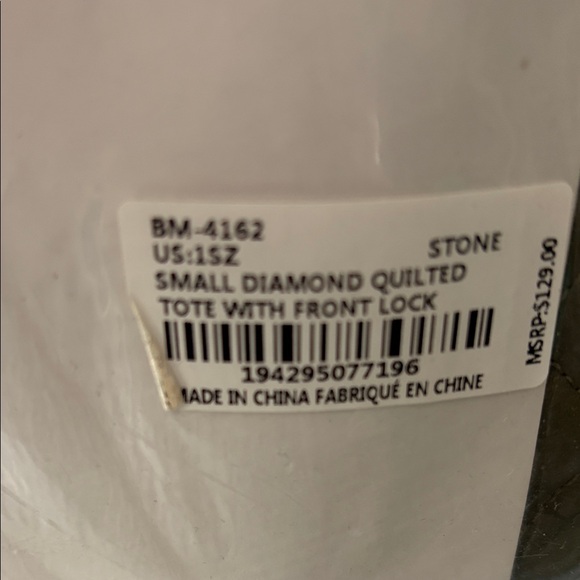 Olive Quilted Vegan Leather Handbag - Picture 15 of 15